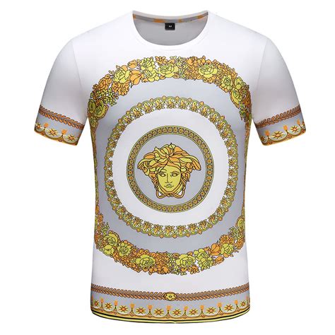 t shirt heren versace|1st copy Versace shirt men.